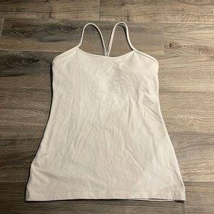Lululemon White Tank Top